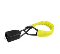 Blocco per volante cintura sicurezza dell'auto, Cavo rinforzato for bloccasterzo, multicolore, deterrente for la sicurezza automobilistica(Yellow)