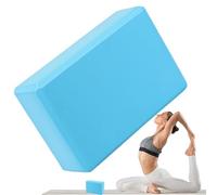 Blocco per yoga - Mattoni da palestra ad alta densità, in schiuma EVA leggera, per fitness e yoga, mattoncini antiscivolo per una maggiore stabilità e supporto in stretching e pose.