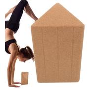 Blocco Pilates - In Legno Per Fitness E Stretching,Mattone Per Stretching Pilates Portatile | Per Palestra Domestica Donne Uomini Interno Ufficio Meditazione Danza Allenamento