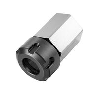 Blocco pinza ER quadrato, sede mandrino a molla ER25 ER32 ER40 for tornio CNC e macchine for incisione(Hexagon,ER32)