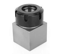 Blocco Pinza ER32, Supporto per pinza, Pinza di serraggio ad alta resistenza per tornio macchina CNC, realizzato in acciaio per utensili, adatto per configurazioni rapide su macchine CNC