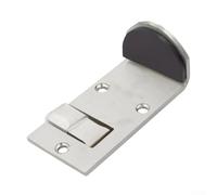 Blocco porta a doppia direzione in acciaio inox con morsetto antivento per tenere e bloccare la porta sicura in vari ambienti commerciali (5 CM-R)