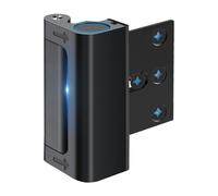 Blocco Porta Chiusura Sicurezza Serratura 1 Set Accessori Alluminio Lega Nero