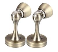 blocco porta Fermaporta magnetico, confezione da 2, fermaporta magnetico, montaggio a pavimento, montaggio a parete, chiusura magnetica for mantenere le porte aperte fermaporta(Antique green bronze)