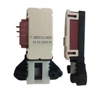 Blocco porta per lavatrici: interruttore di blocco ad alta efficienza, funzionamento stabile e regolare con materiale PP 4,5 x 4,2 x 2,6 cm | casa, appartamento, bagno, camera per affidabilità