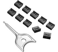 Blocco porta USB, aderente, facile da installare, blocco di protezione della porta USB, per laptop, PC, salotti, autobus, viaggi, biblioteche pubbliche