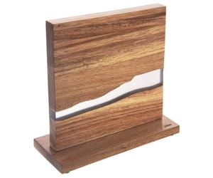 Blocco portacoltelli magnetico universale, supporto bifacciale per utensili da c