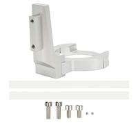 Blocco portapacchi anteriore in lega di alluminio con supporto anteriore per bici pieghevole LP per K3 PLUS (Argento)