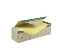 Blocco Post-it - 654-RYP24 - 76 x 76 mm - carta riciclata - giallo - 100 fogli -