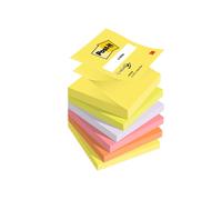Blocco Post-it Super Sticky Z Notes - R330-NR NEON - 76 x 76 mm - assortiti neon