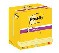 Post-it Foglietti Z-Notes Super Sticky Canary Yellow – 12 blocchetti 76x76 mm Giallo
