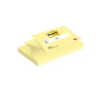 Post-it Z-Notes 3M06584 - Confezione da 12 fogli R350 CY, 76 x 127 mm, 100 fogli, colore: Giallo canarino