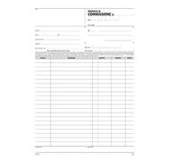 Blocco proposte di commissione - 50 copie - autoricalcanti - 29,7x21,5 cm - SE16721C000 - Semper