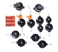 Blocco Pulegge | Materiale Scolastico Di Fisica E Meccanica | Kit Scientifico Set di Pulegge | per Studenti Bambini Insegnanti Casa Aula Apprendimento Autonomo Studio di Gruppo