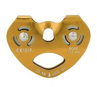Blocco Puleggia a Corda Singola da 25kn per Clima e Ing - Design OY in Alluminio Premium (BLUE) (GOLD)