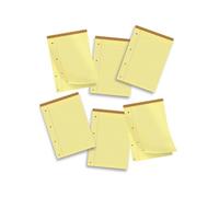 Blocco punto metallico 50 fogli Pigna Legal A4 giallo confezione da 10 pezzi - 0