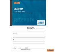 Blocco Ricevuta Generica 2 Copie Autoricalcanti 50 Moduli A6 Ufficio Cancelleria NickOffice