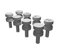 Blocco Riparazione Archetto per Cuffie Sony Gold Wireless - Ricambio Stampato 3D