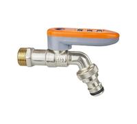 Blocco rubinetto acqua esterno - Dispositivo con valvola combinata, sicurezza rubinetto da giardino | Costruzione in PP resistente al, meccanismo di controllo del bloccaggio per cortili, c