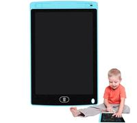 Blocco scarabocchi elettronico per, tavolo da disegno LCD per,8,5 pollici tablet da disegno elettronico con penna | Grafico di scrittura audace alimentato dalla luce Smart Highlight