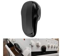Blocco Sicurezza Forno, 1 pezzo, Nero, con Adesivo Termoresistente per Protezione Cucina Bambini, Doppio Pulsante, Protezione Forno, Chiusura Sicurezza Bambini, Sicurezza Casa, blocco forno bambini