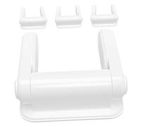 Blocco Sicurezza Maniglione Porta per Bambini 4 Pezzi Bianco | Plastico, Uso Domestico, Affidabile per Impedire L’apertura da Parte di Bimbi Piccoli