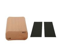 Blocco Sleipadius di Chitarra - Materiale in Acero Durevole - Superficie Liscia per Manico Comodo - Adatto per il Livellamento della Bobina - Colore del Grano in Legno Adatto (14 e 15 pollici)