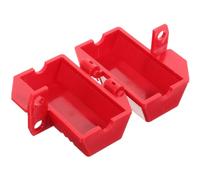 Blocco Spina Elettrica Festa Estiva per Televisione e Presa, Rosso | Plastico Resistente, Uso Industriale Sicuro e Multifunzione, per Cavo Prolunga e Blocco Presa Serratura