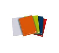 Blocco MONOCROMO con spirale in metallo PIGNA - A4 - 5 mm - 100 Fg. (5 Pz)