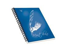 PIGNA - 0230688BI - Blocco notes - spiralato sul lato lungo - bianco - 22,3 x 28cm - 80gr - 70 fogli - Pigna - 89395 - Conf. da 5 Pz. - 0230688BI