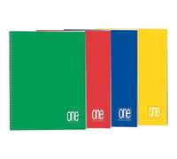 Blocco Spiralato One Color Blasetti - A4 - Quadretti 5 mm senza Margini - 60 Fog