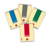 Blocco spiralato Pignastyl PIGNA - A5 - 150x210 mm. 60 Fg. da 80 gr. (10 Pz)