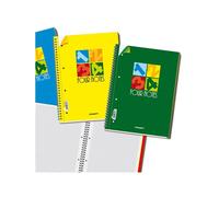 Blocco spirale Four Notes - 5mm - 232 x 297mm - 70gr - 120 fogli - Blasetti