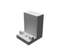 Blocco Stop Troncatrice per Profilo Alluminio Bosch Rexroth 30x60 mm Guida