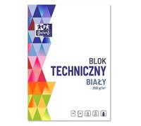 Blocco tecnico A4/10K 250G bianco (20 copie) OXFORD