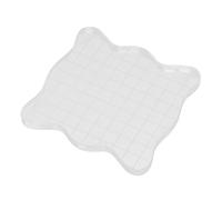 Blocco Timbro in Gomma Acrilica Blocco Acrilico, Blocco Timbro Acrilico Blocchi Acrilici per Stampa Blocco Timbro Acrilico per Processo di Stampaggio di Carte Scrapbooking (10 * 10