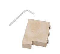 Blocco tremolo in ottone massiccio per stili standard di bloccaggio ponte tremolo chitarra elettrica 32/34/37/42 millimetri di altezza Tremolo Block