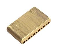Blocco tremolo standard in ottone 2-1/16 "Blocco ponte per chitarra adatta per chitarre elettriche ST Bridge Tremolo Block