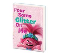 Blocco Trolls A5 con paillettes