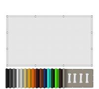 Blocco UV impermeabile dello schermo 98% del gazebo della pergola della vela 4x7m dell'ombra di rettangolo ideale per colore bianco all'aperto del partito