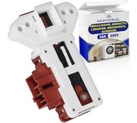 Bloccoporta Lavatrice con Codice Originale 480111101045 per Whirlpool per Indesit AS0031771 L39A004I8 per Fagor per Brandt M6532005174 per Bompani 817690259 per Smeg - MONTERAL
