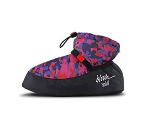 Bloch Ankle Warm Up Boot, Stivaletto Donna, Stampa Mimetica Rosa, X-Small