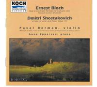Bloch - Baal Shem / Abodah / Sonata for Violin & Piano