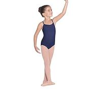 Bloch Body da danza Parem Microlux con canotta, blu navy, 8-10