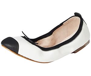 Bloch Classica Pearl, Ballerine Donna, Wht Blk, 35.5 EU