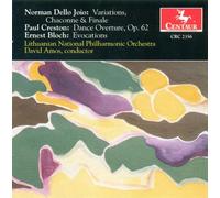 Bloch/Creston/Dello Joio - Variations Chaconne & Fina