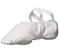 Bloch Dance Men's Pump Split Sole Canvas Ballet Slipper/Shoe, Scarpe da Ballo Donna, Bianco, 41 EU