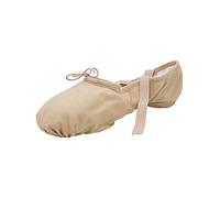 Bloch Dance Men's Pump Split Sole Canvas Ballet Slipper/Shoe, Scarpe da Ballo Donna, Sabbia Chiara, 39.5 EU