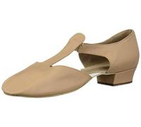 Bloch Dance Women's Grecian Sandal Shoe, Tan, 7.5 Medium US