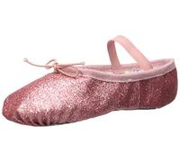 Bloch Girl's Glitterdust Ballet Shoes, Pink Canvas, 10 C US Toddler